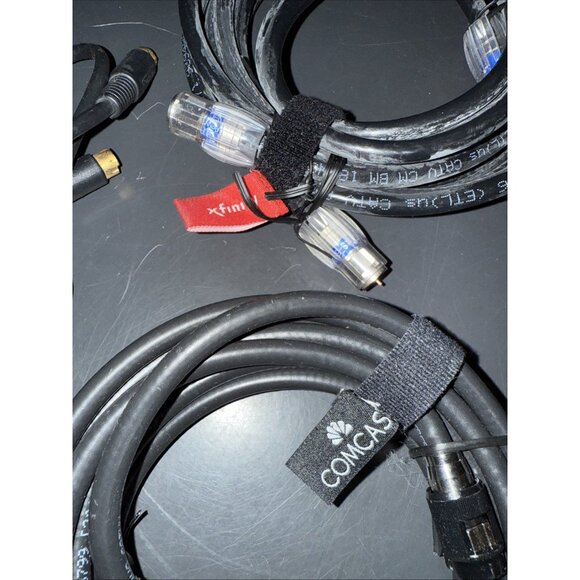 Comcast Xfinity Coax Cable Oct 2020 Stock 10 ft 1 RadioShack Cable Lot Of 3 - Picture 2 of 16